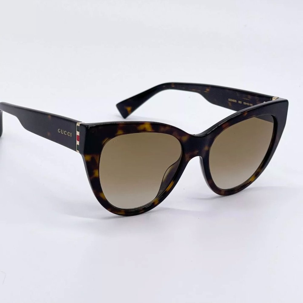 Sale! New Gucci Women's 53mm Havana Brown Sunglasses! - Picture 8 of 8